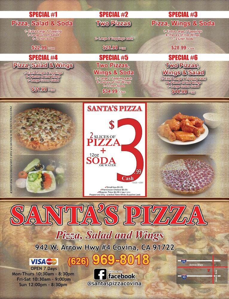 Santas Pizza Pizza (24")